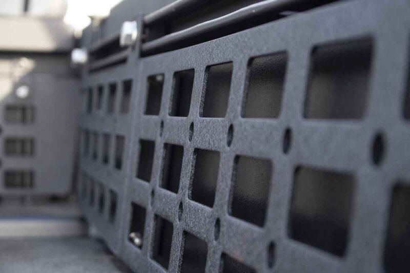 Toyota Tacoma Bed Molle Panel - Driver side - Fishbone Offroad - FB21308 - Black textured - `16-`27